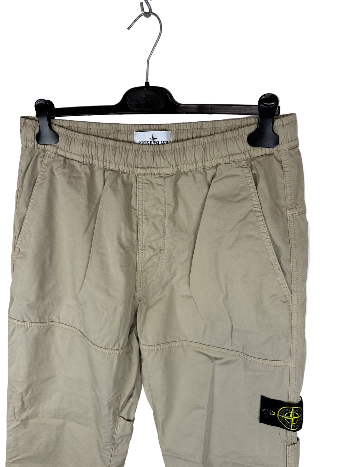 Pantaloni cargo beige regular fit Stone Island - Taglia W32 - foto 2