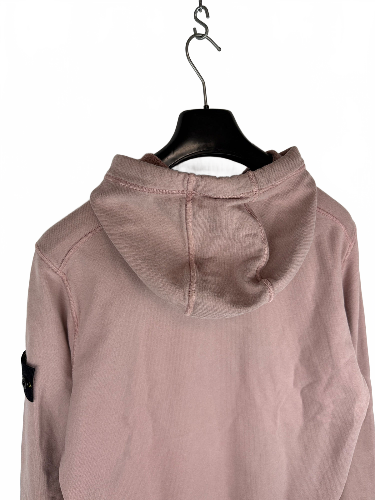 Felpa rosa con cappuccio Stone Island - Taglia M - foto 6