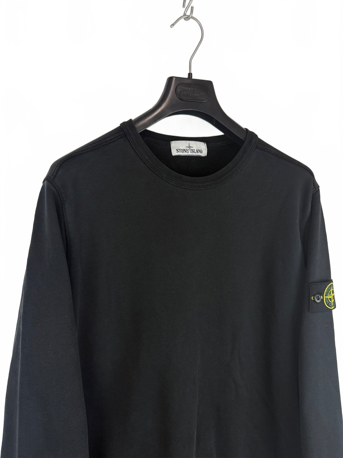 Felpa nera Stone Island - Taglia L - foto 3