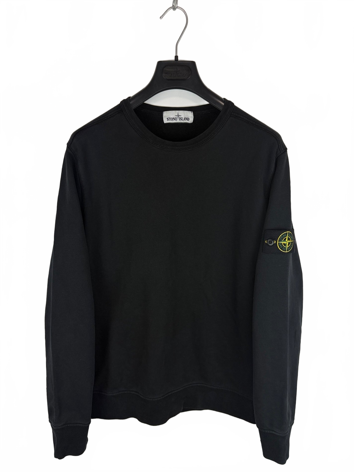 Felpa nera Stone Island - Taglia L - foto 1