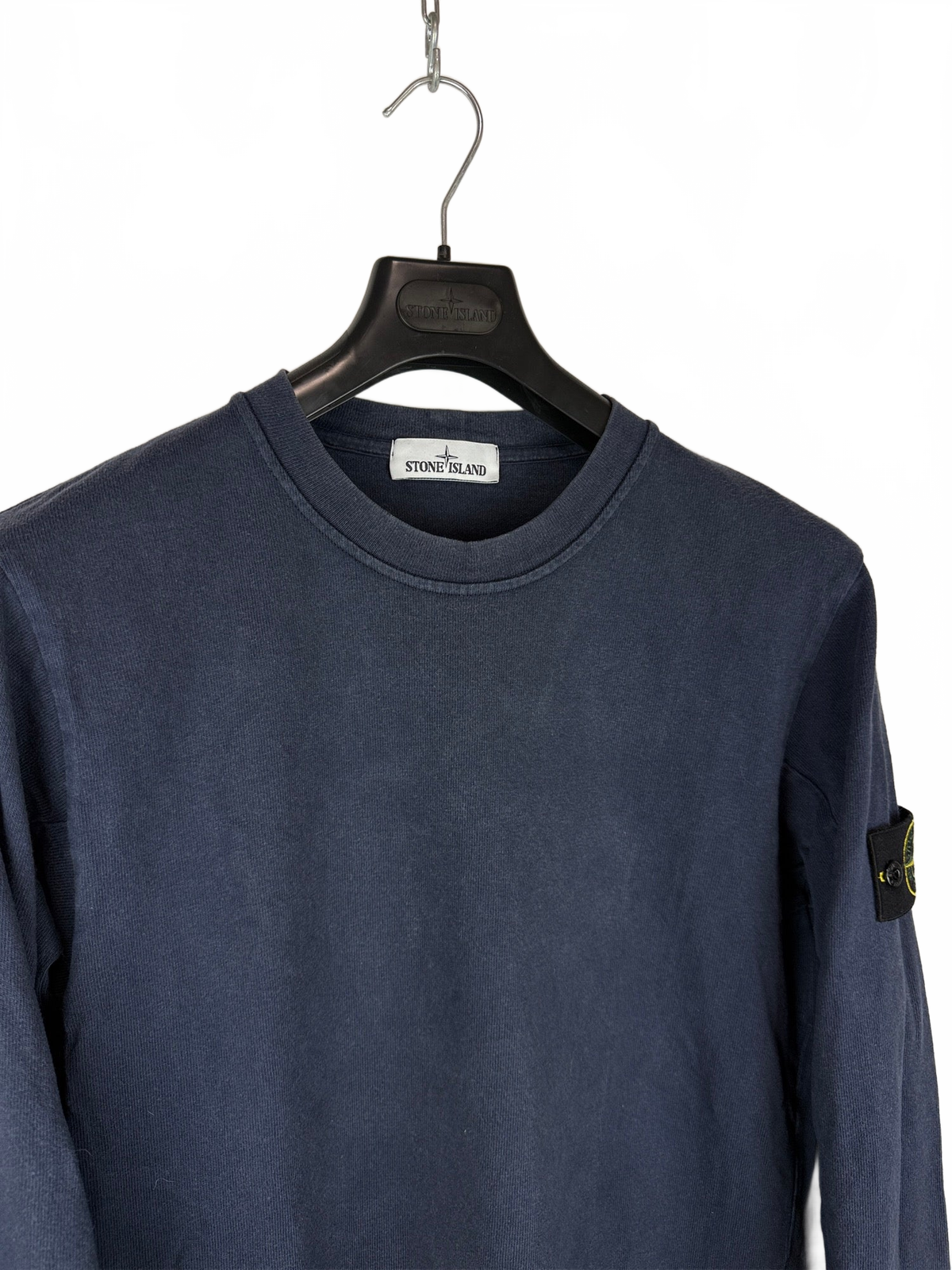 Felpa leggera blu navy Stone Island - Taglia M - foto 3
