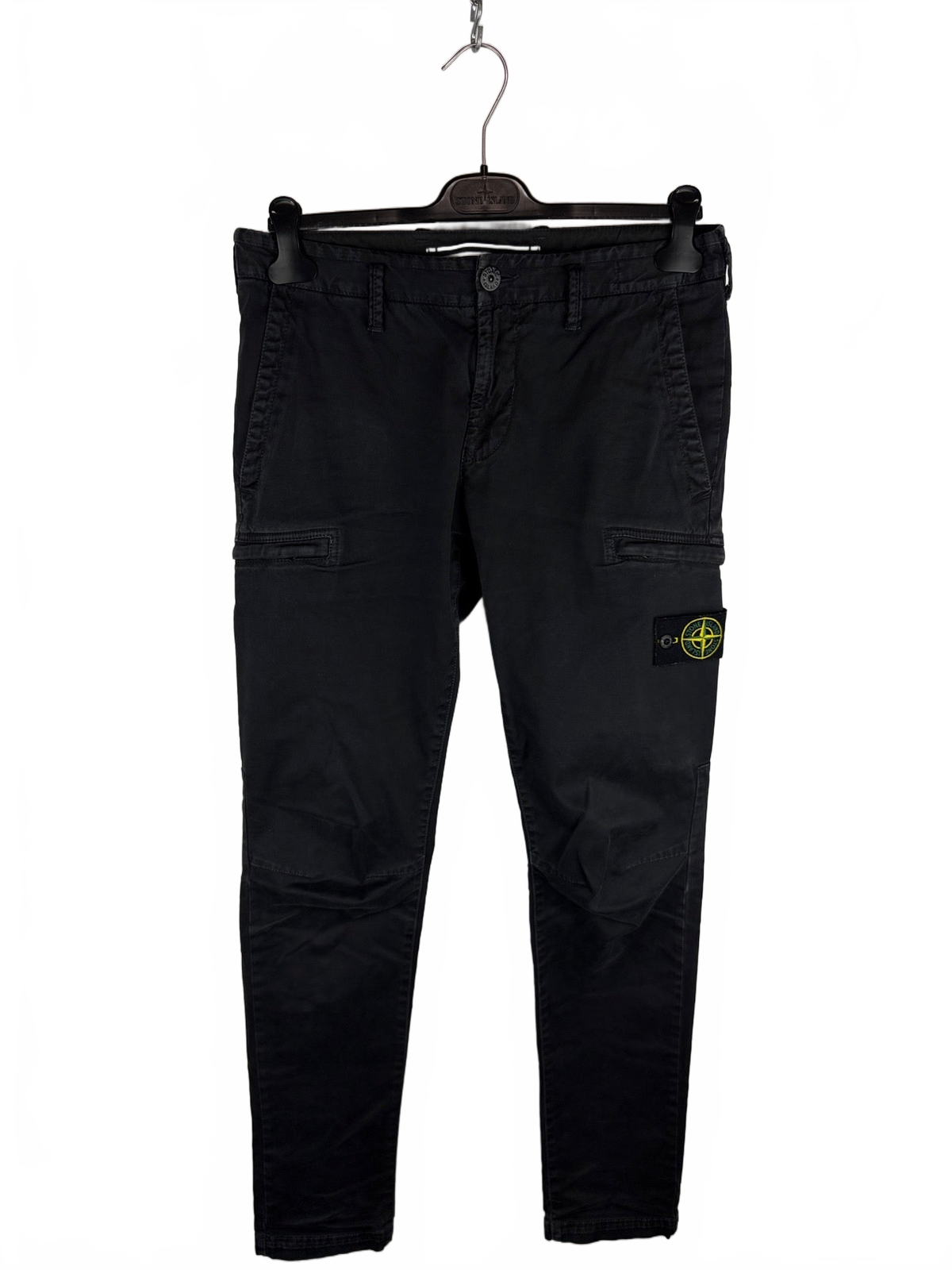 Pantaloni cargo neri skinny fit Stone Island - Taglia W30 - foto 1