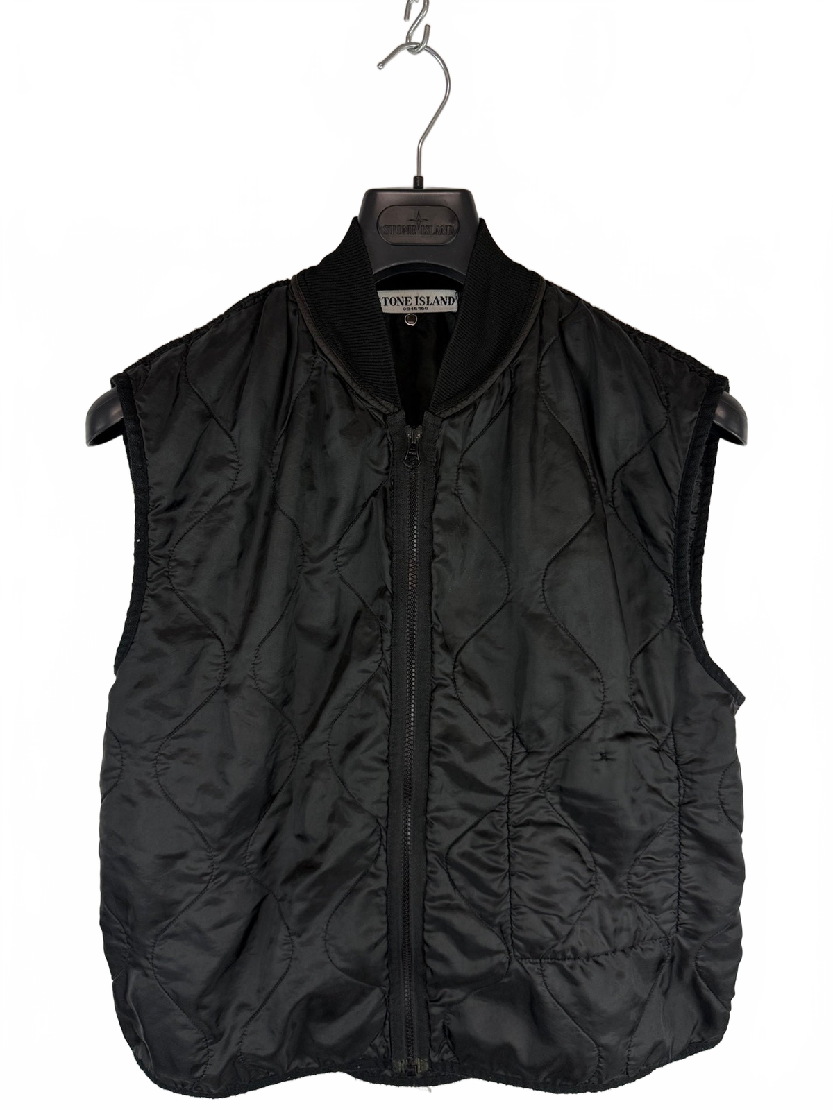 Fodera smanicato di giacca nera Stone Island - Taglia L - foto 1