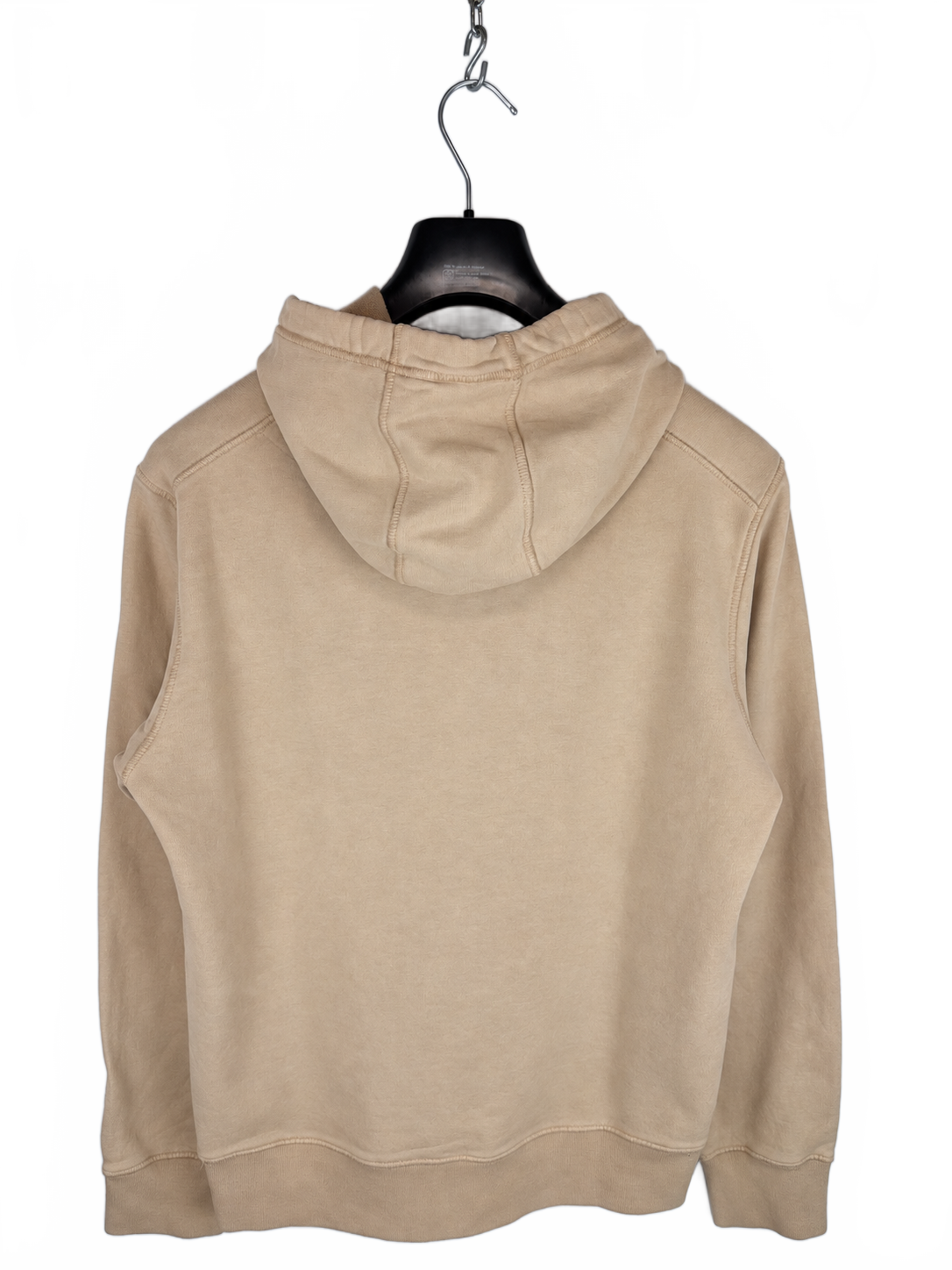 Felpa rosa con cappuccio con logo frontale Stone Island - Taglia M - foto 6