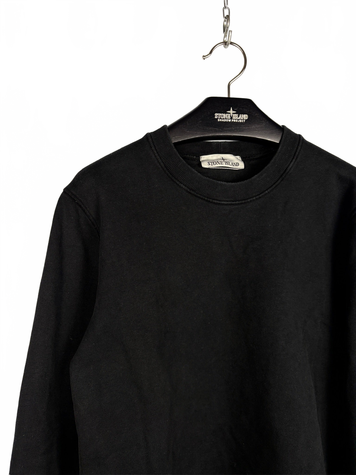 Felpa nera Stone Island AW/2022 - Taglia M - foto 3