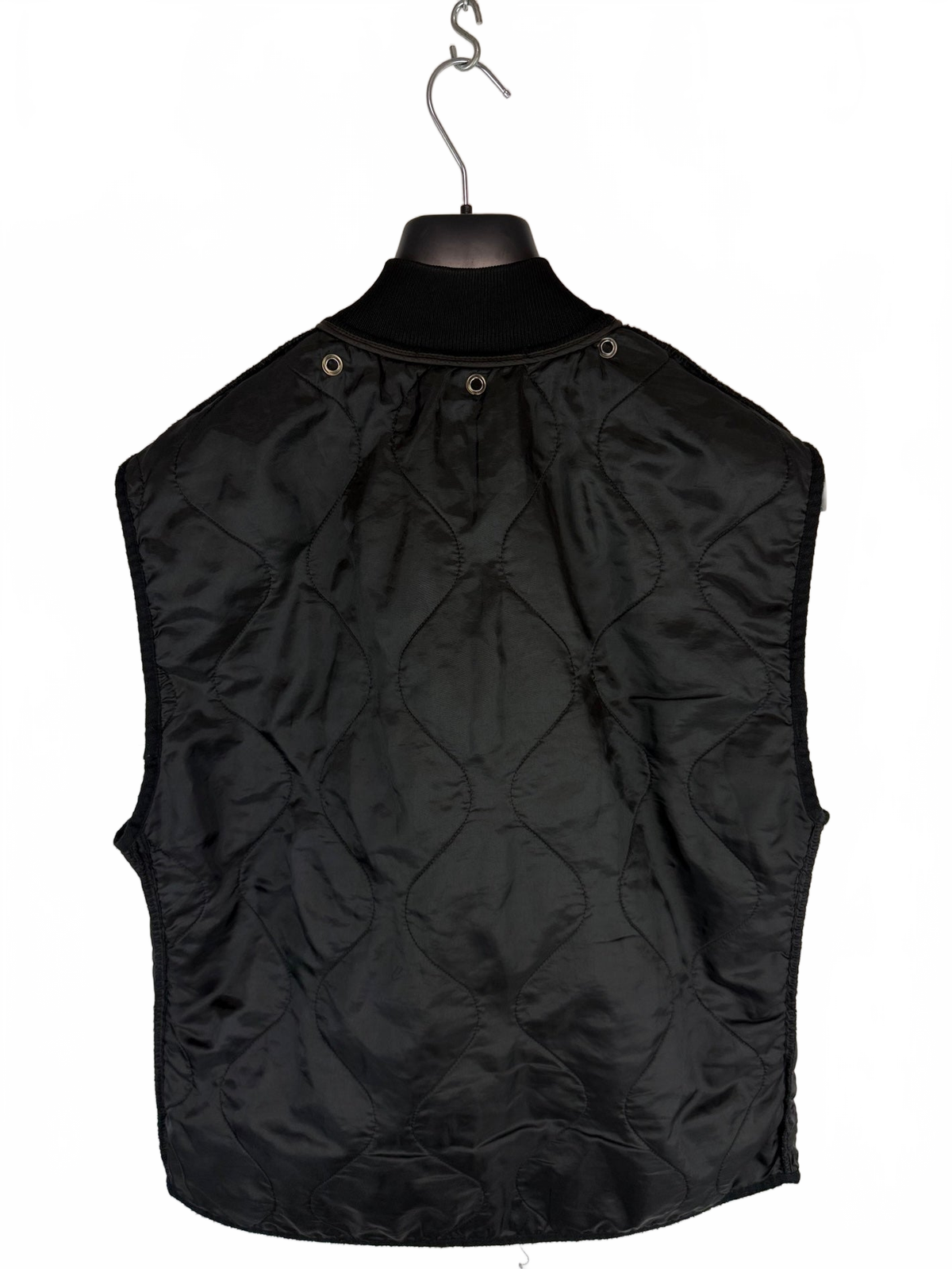 Fodera smanicato di giacca nera Stone Island - Taglia L - foto 7