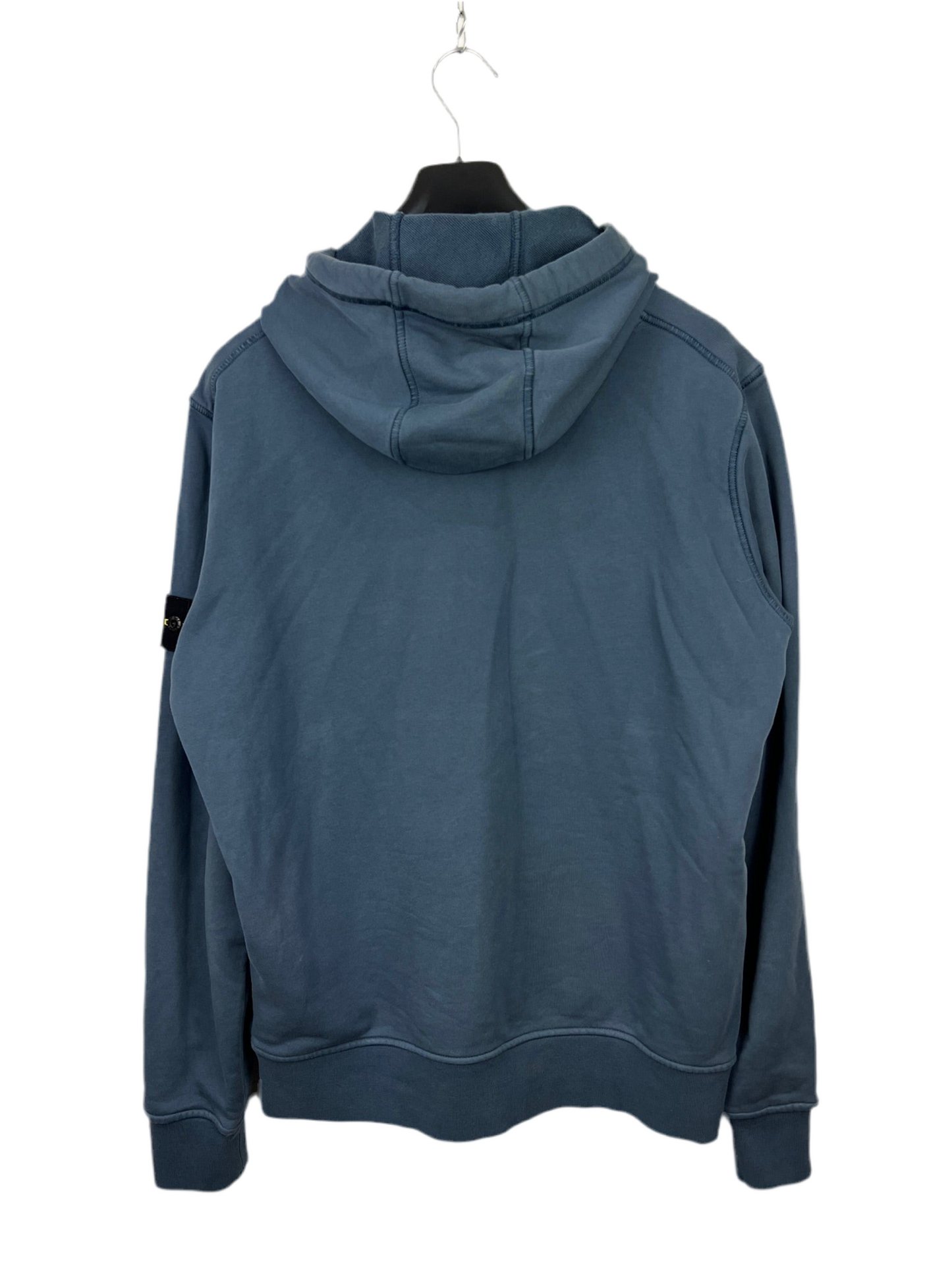 Felpa blu con cappuccio Stone Island - Taglia L