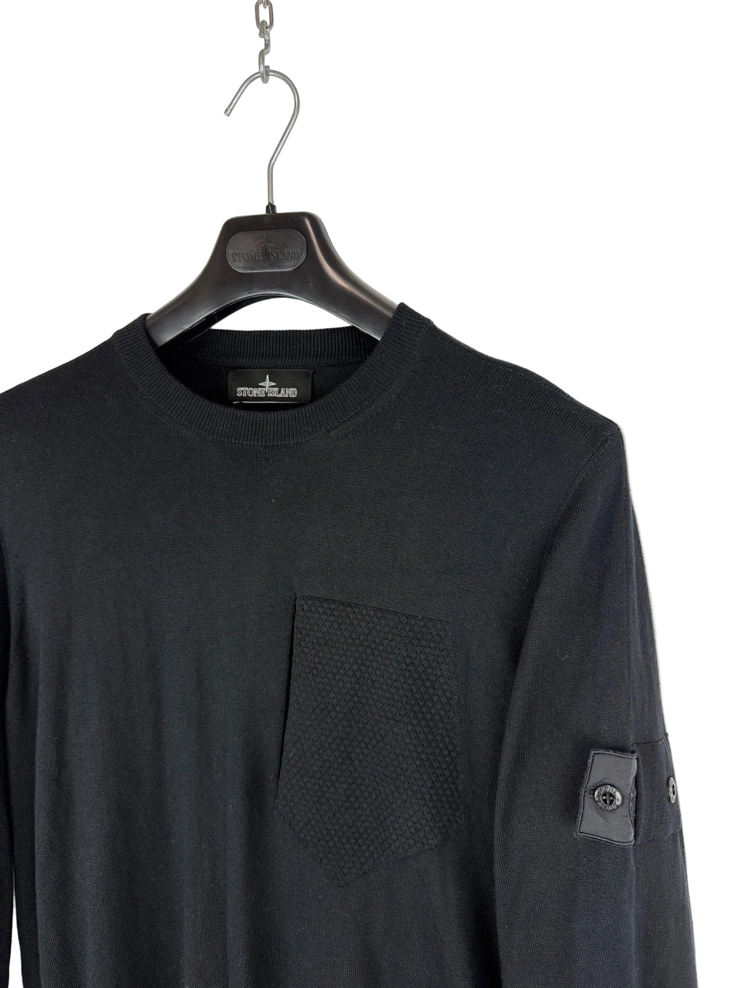 Maglione nero Stone Island Shadow Project - Taglia S