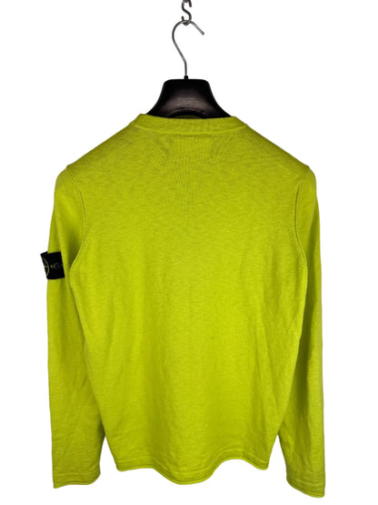 Maglione giallo lime Stone Island - Taglia S