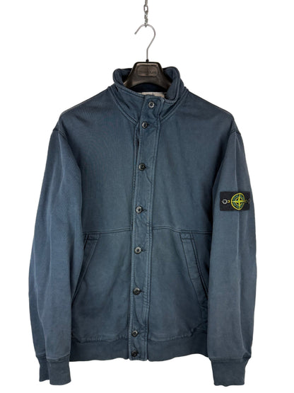 Cardigan blu con chiusura a bottoni Stone Island - Taglia 3XL