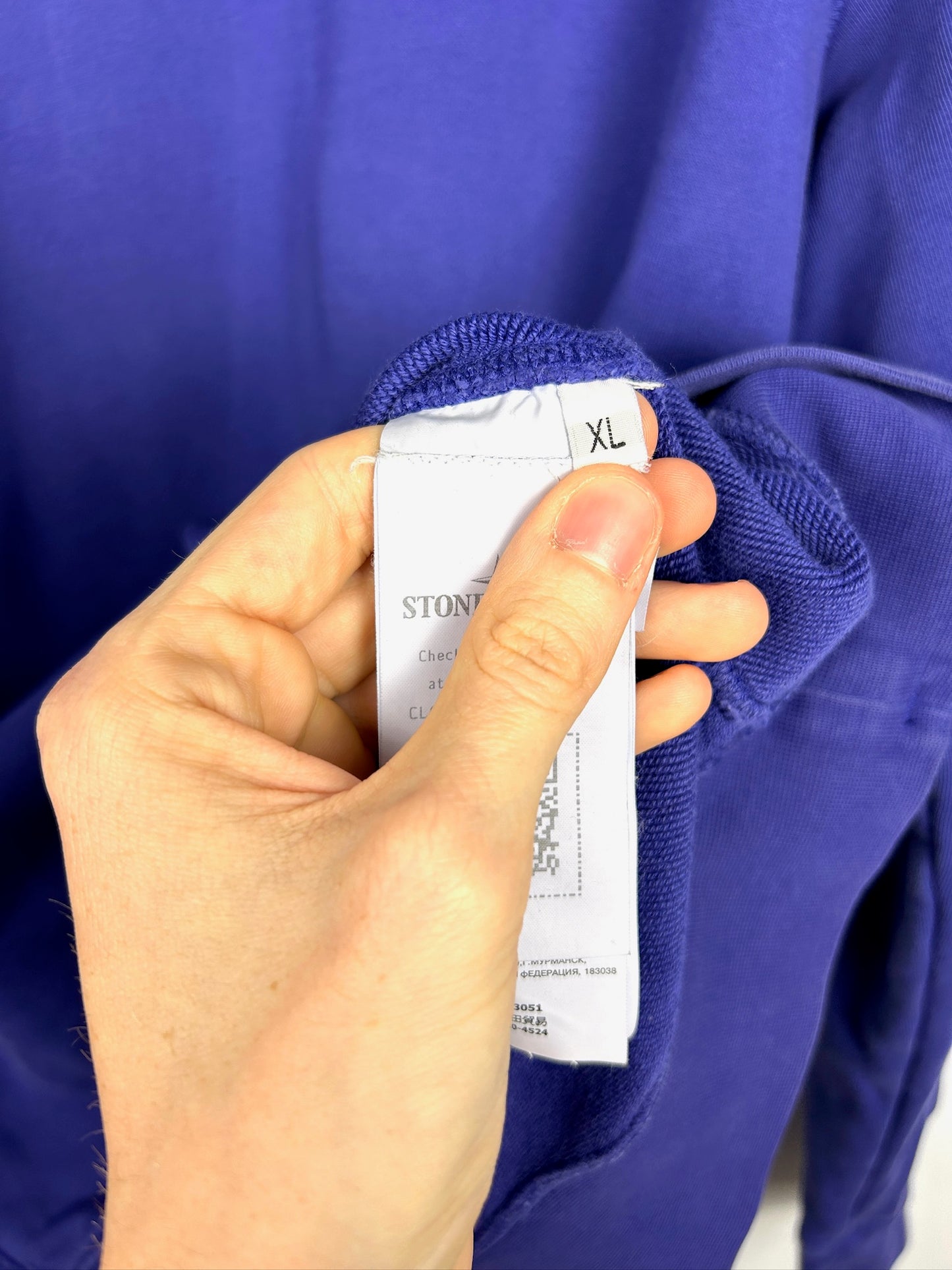 Felpa blu Stone Island - Taglia XL