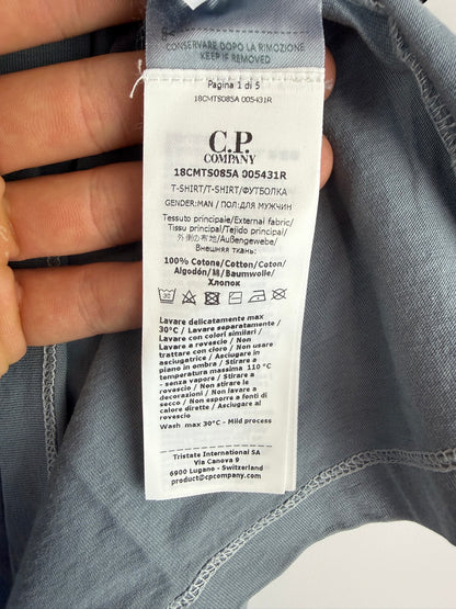 T-shirt blu C.P. Company (nuova con cartellino) - Taglia S
