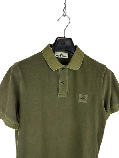 Polo verde Stone Island - Taglia M