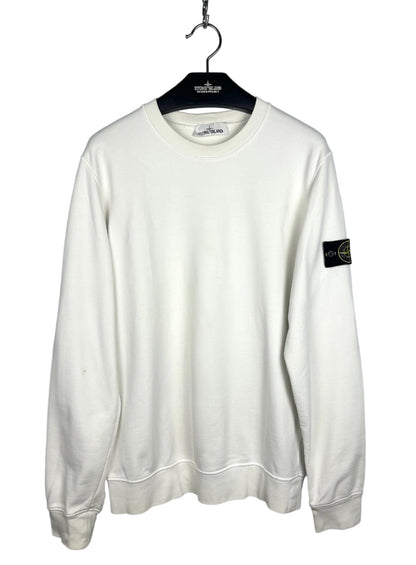 Felpa bianca Stone Island - Taglia L