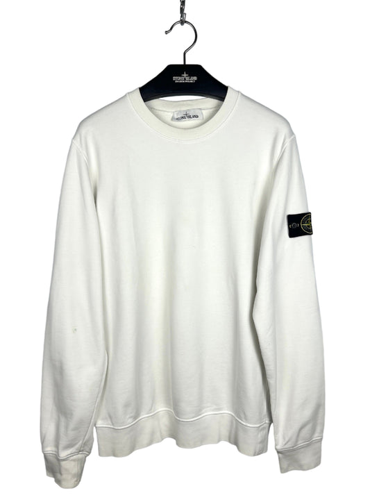 Felpa bianca Stone Island - Taglia L