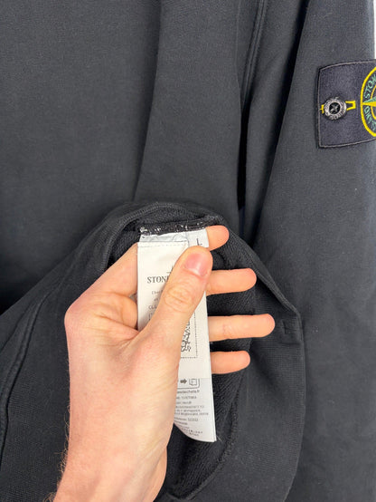 Felpa nera Stone Island - Taglia L