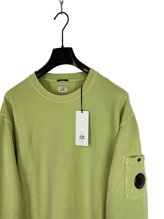 Felpa verde chiaro C.P. Company (nuova con cartellino) - Taglia XXL