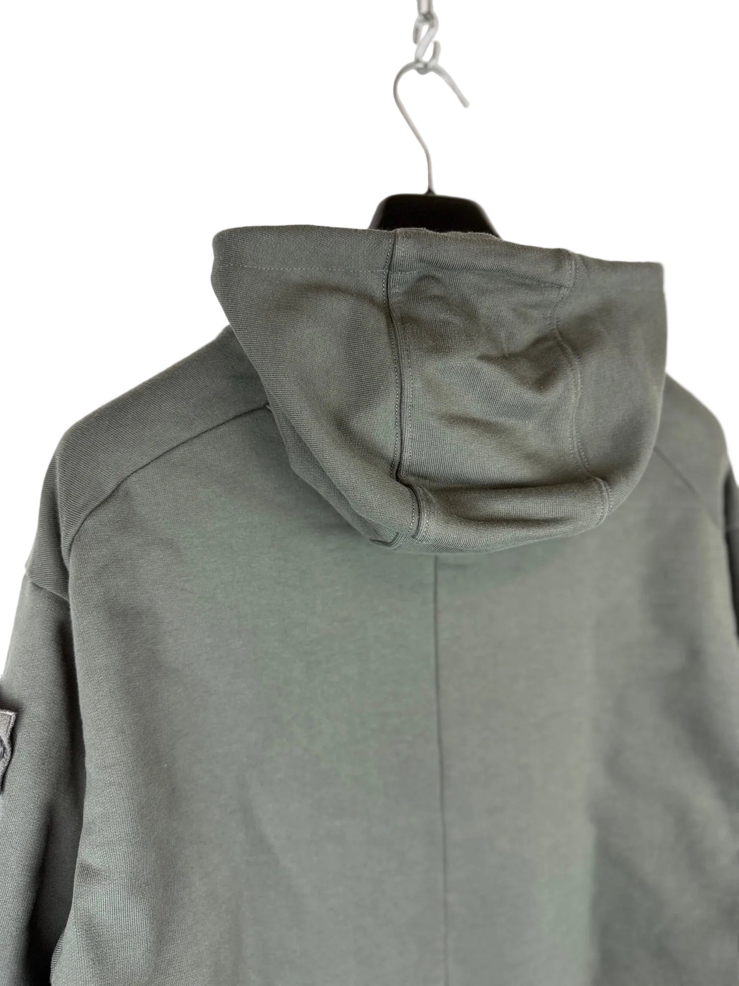 Felpa Ghost grigia con cappuccio regolabile Stone Island - Taglia M
