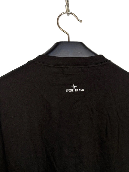 T-shirt nera Stone Island de la Guarda - Taglia L