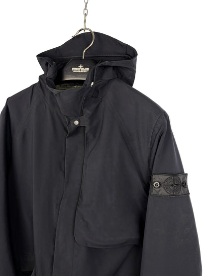 Stealth Jacket nera con chiusura a zip Stone Island Shadow Project - Taglia L