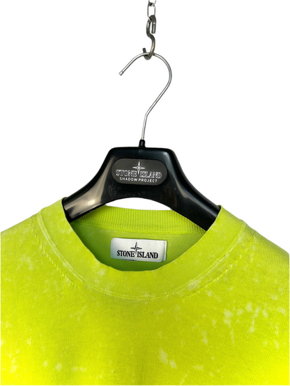 Maglione lime tie dye OVD camo Stone Island - Taglia L