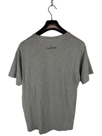 T-shirt grigia Stone Island - Taglia L