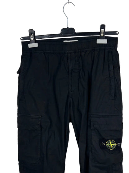 Pantaloni cargo neri Stone Island - Taglia W30