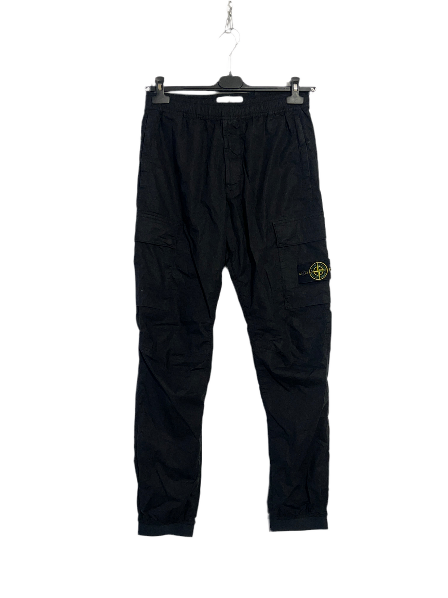Pantaloni cargo neri Stone Island - Taglia 46