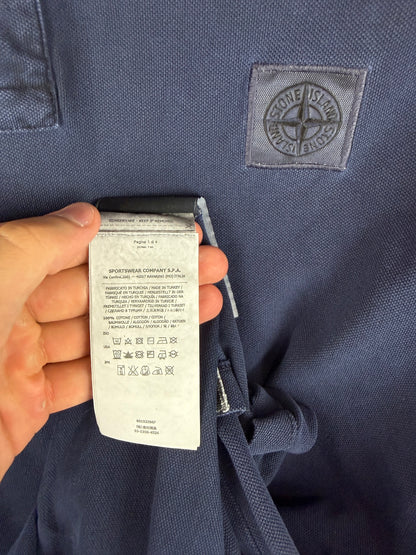 Polo blu navy Stone Island - Taglia XL