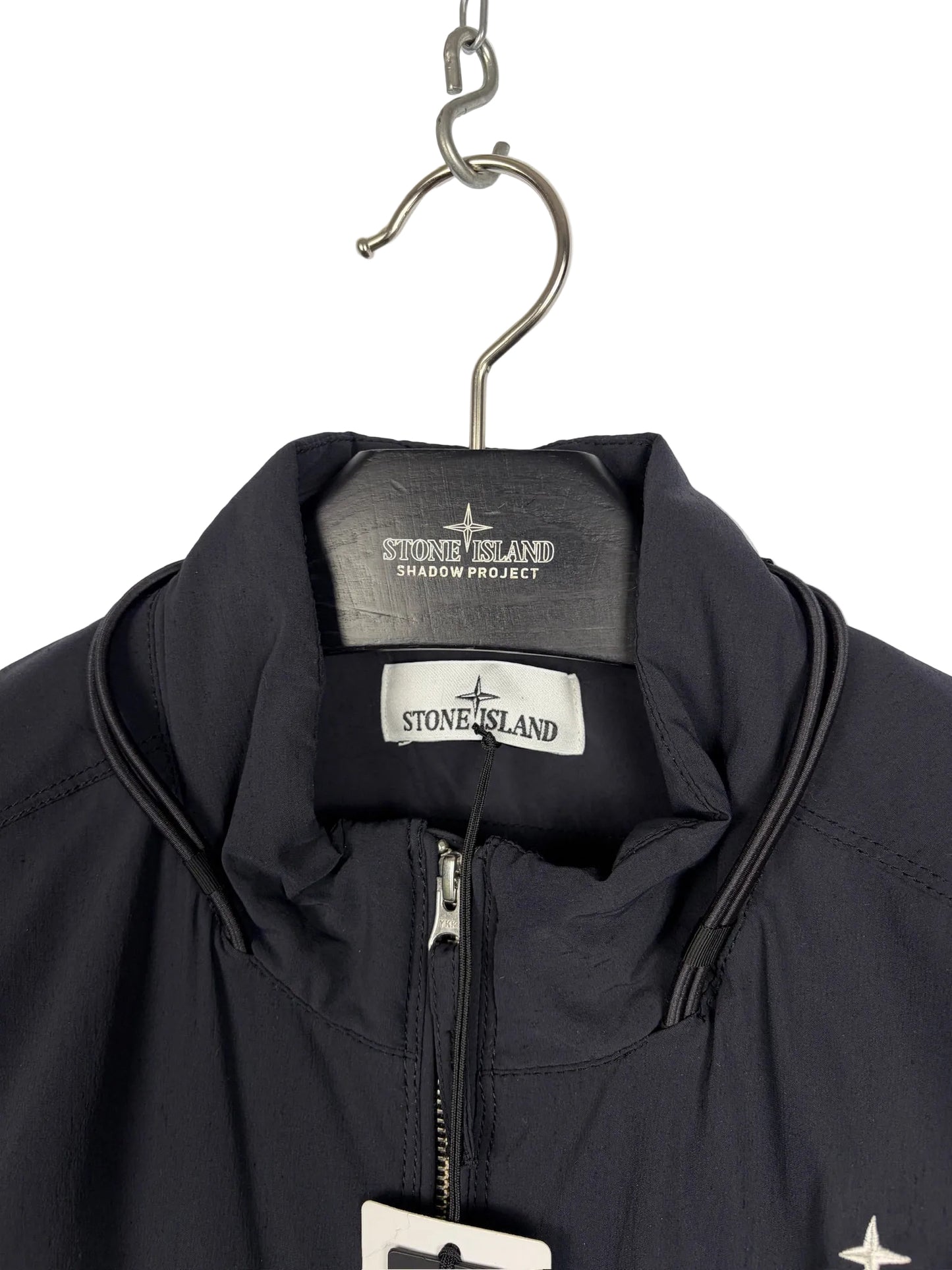 Giacca smanicato nera Stone Island Stellina Capo Campionario (nuovo con cartellino) - Taglia L