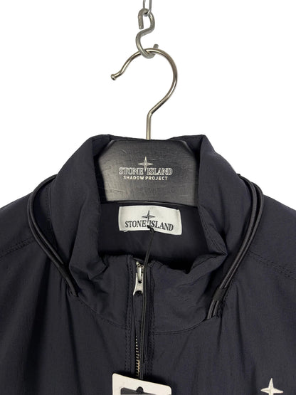 Giacca smanicato nera Stone Island Stellina Capo Campionario (nuovo con cartellino) - Taglia L