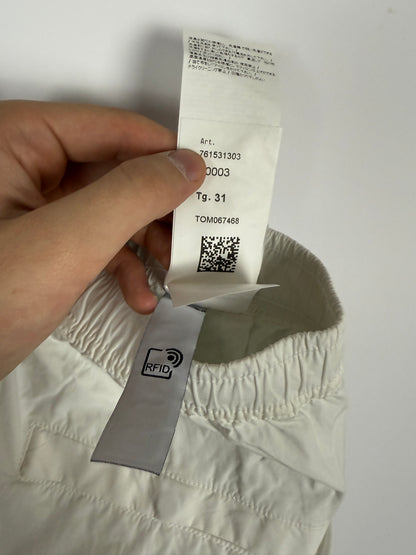 Pantaloni cargo bianchi Stone Island - Taglia W31