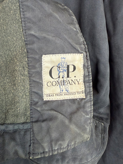 Giacca Montgomery con alamari vintage blu navy C.P. Company - Taglia L
