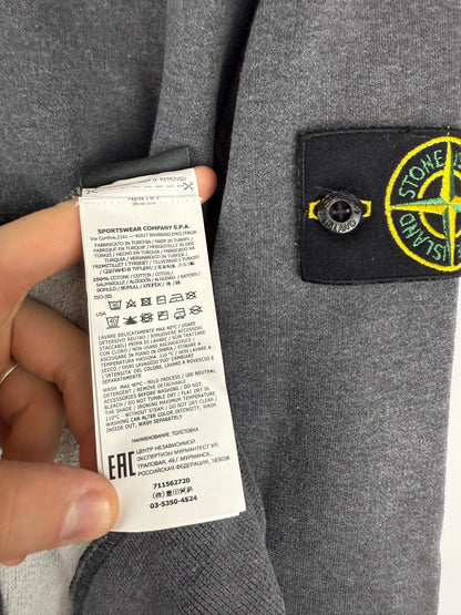 Felpa grigia Stone Island - Taglia M