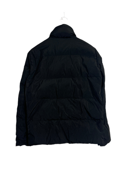 Piumino nero Garment Dyed Crinkle Reps NY Down Stone Island - Taglia S