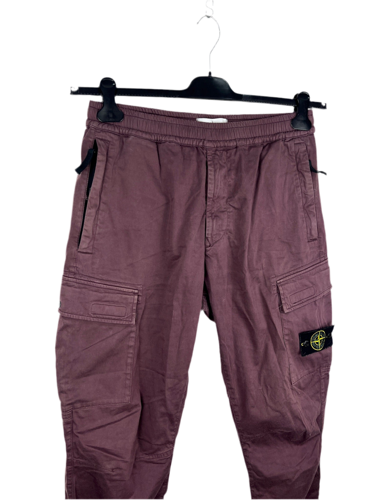 Pantaloni cargo viola Stone Island - Taglia W32