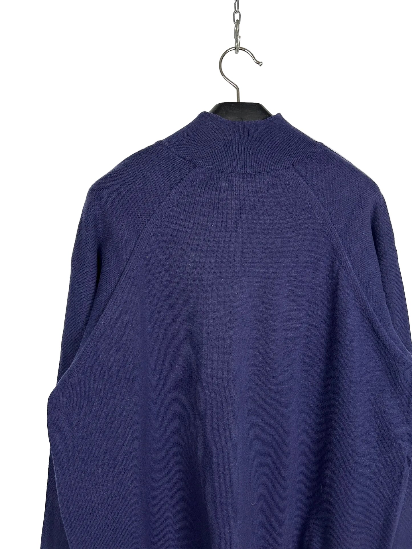 Maglione blu a mezza zip Stone Island - Taglia XL