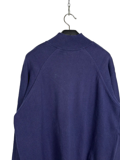 Maglione blu a mezza zip Stone Island - Taglia XL