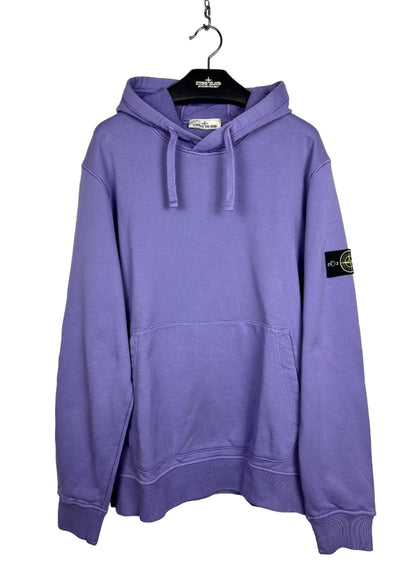 Felpa lilla con cappuccio Stone Island 2025 - Taglia XXL
