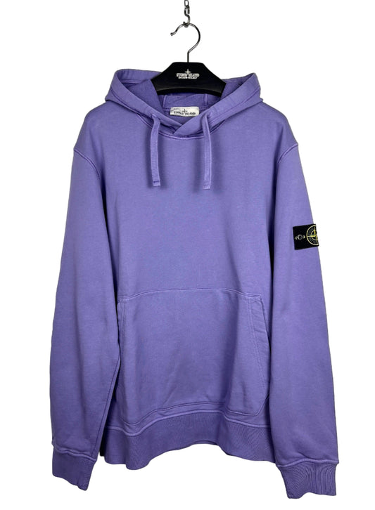 Felpa lilla con cappuccio Stone Island 2025 - Taglia XXL