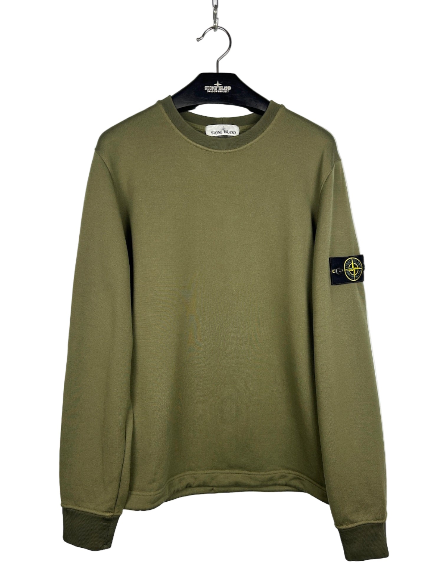 Felpa verde oliva Stone Island - Taglia L