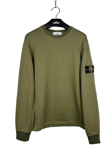 Felpa verde oliva Stone Island - Taglia L