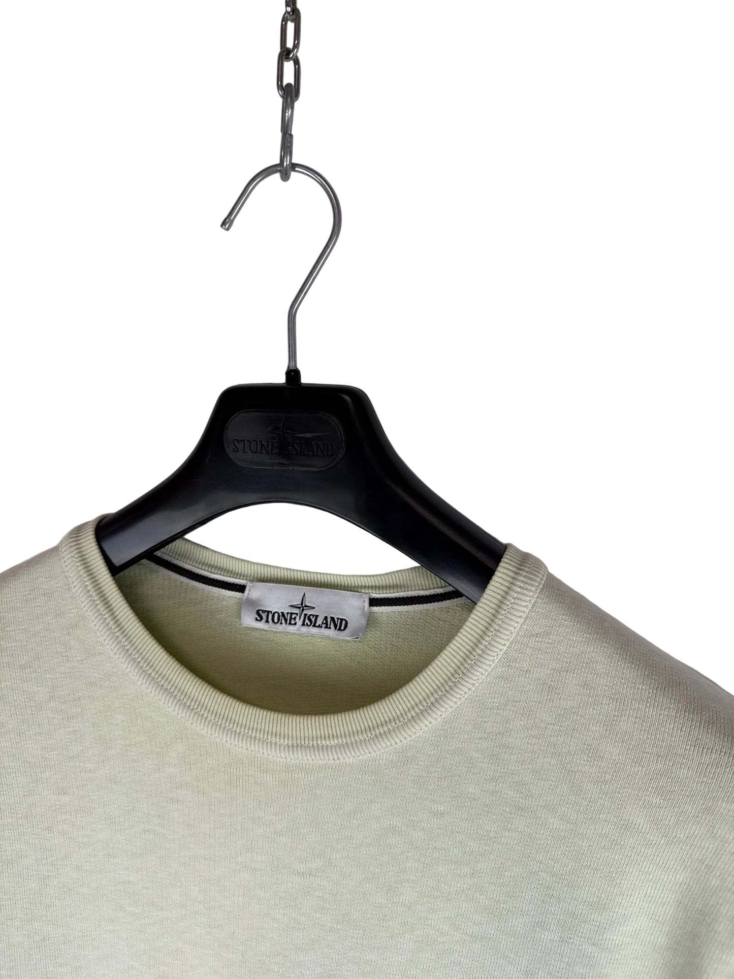 Felpa verde salvia Stone Island - Taglia S