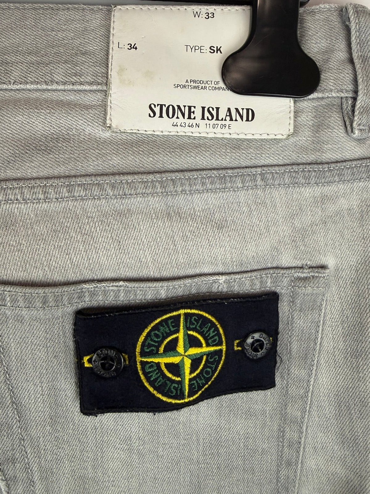 Jeans grigi Stone Island - Taglia W33