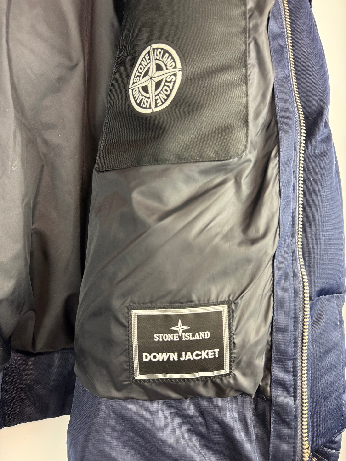 Giacca blu impermeabile del 2009 Stone Island - Taglia L