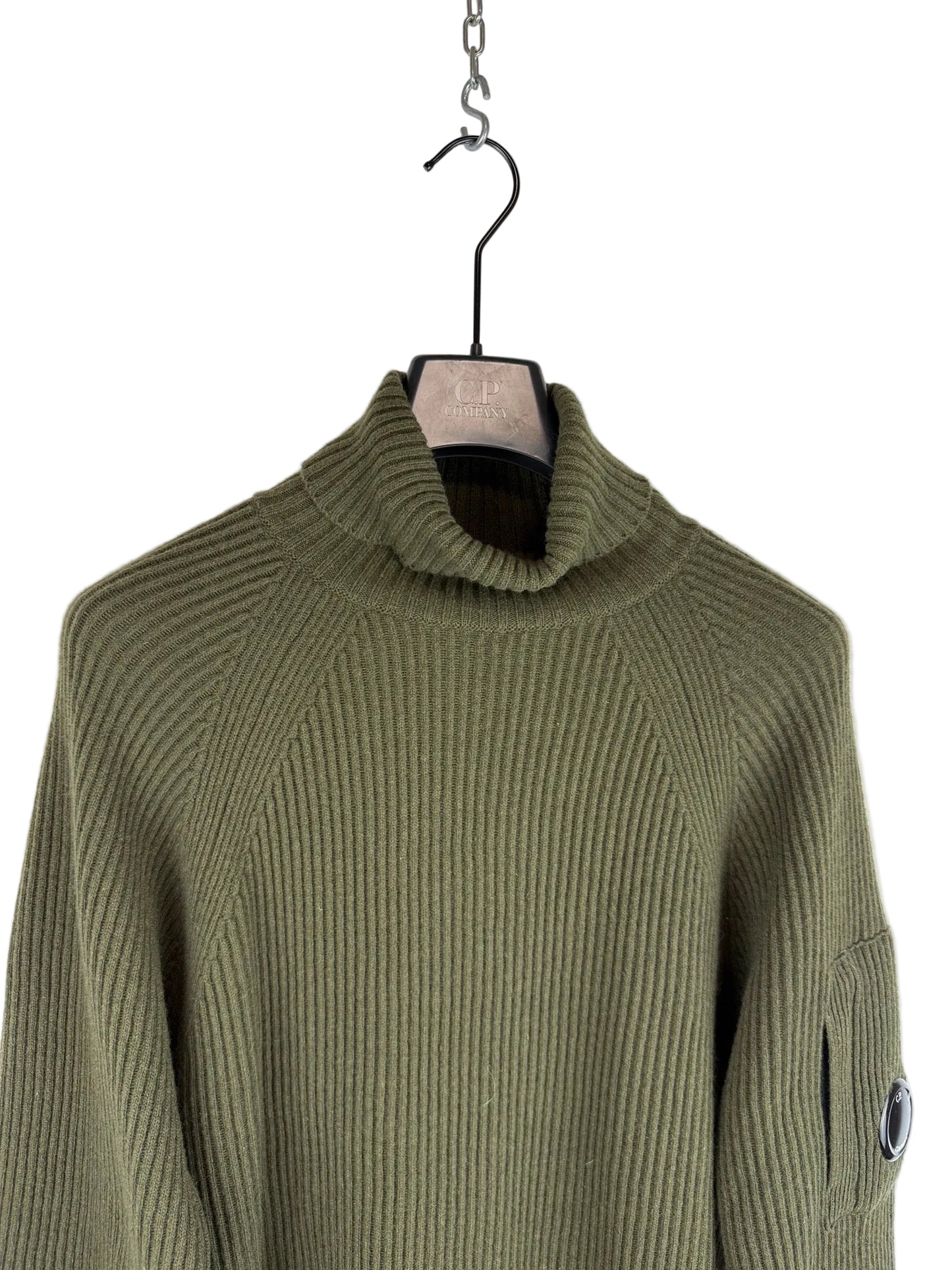 Maglione dolcevita verde C.P. Company - Taglia S