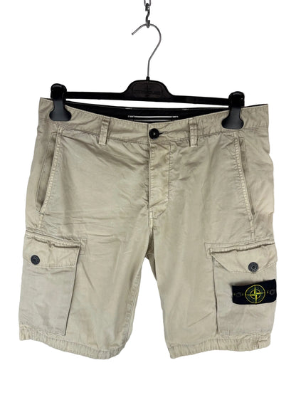 Pantaloncini cargo beige Stone Island - Taglia W32