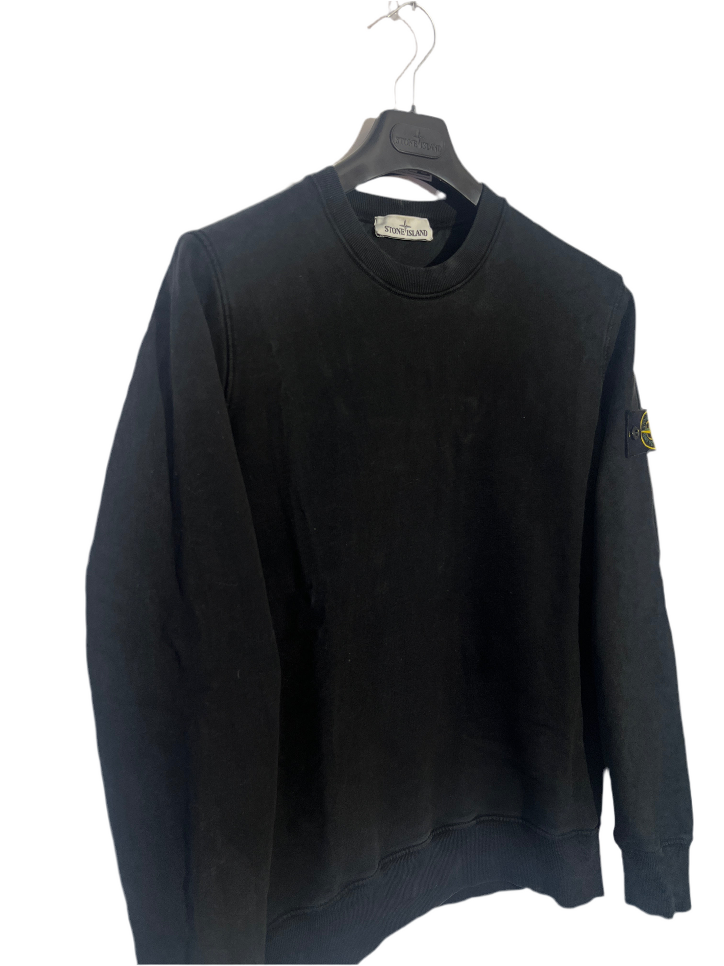 Felpa nera Stone Island - Taglia M