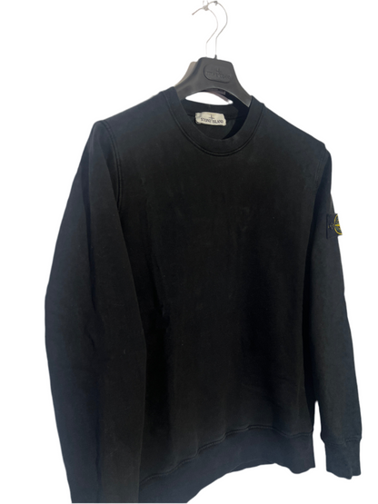 Felpa nera Stone Island - Taglia M
