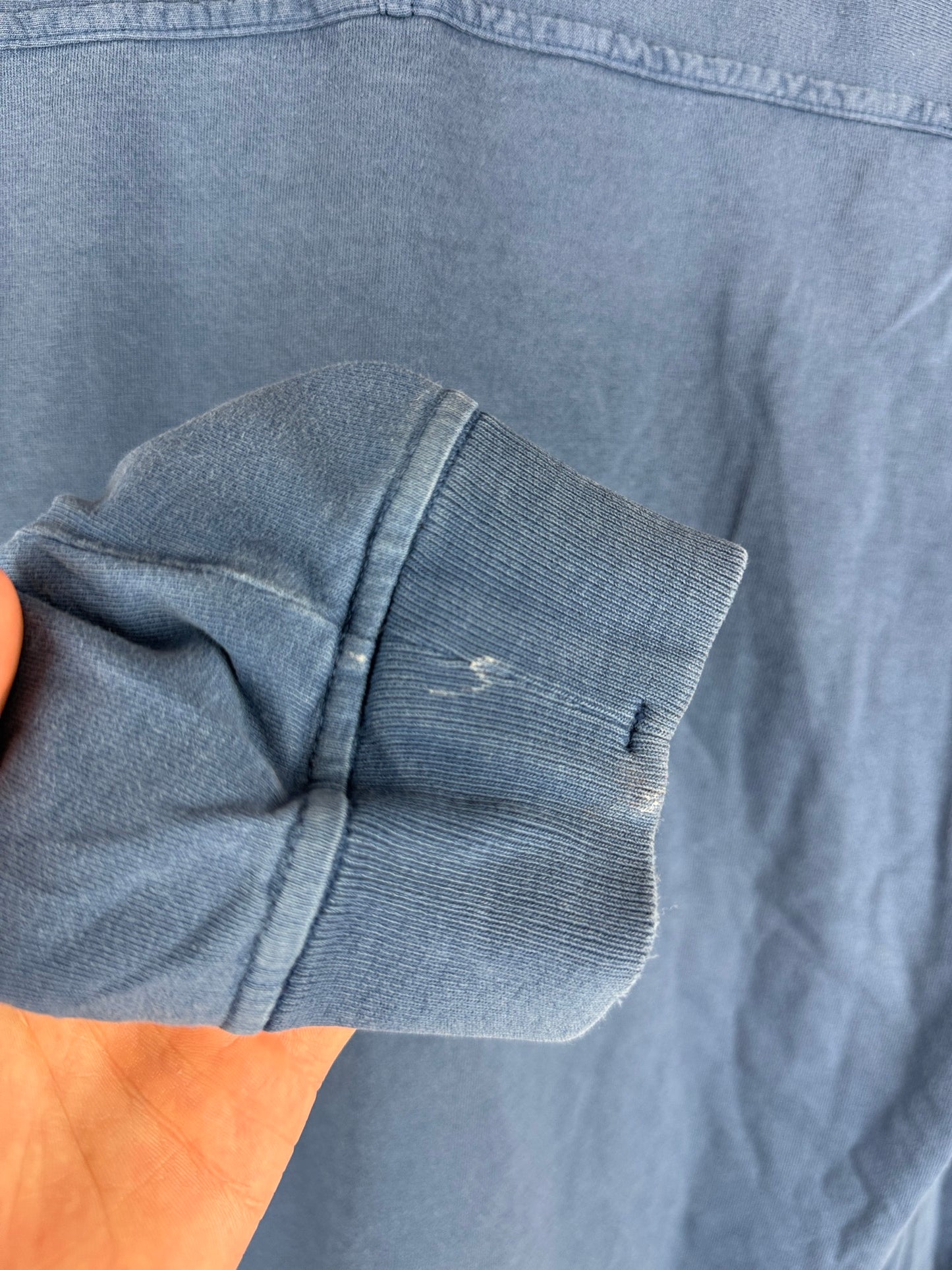 Maglioncino blu con scollo a V Stone Island - Taglia XL